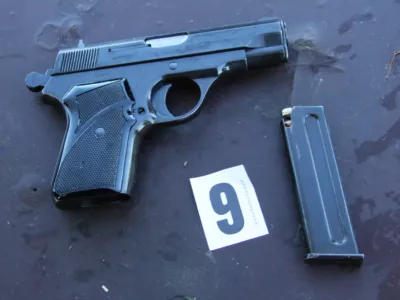 Racija v Žabjaku. Foto: PU Novo mesto