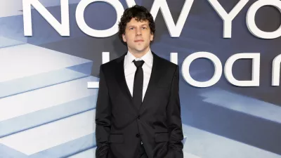 Jesse Eisenberg attends the world premiere of "Now You See Me: Now You Don't" at The Lighthouse Pier 61 on Monday, Nov. 10, 2025, in New York. (Photo by CJ Rivera/Invision/AP)
