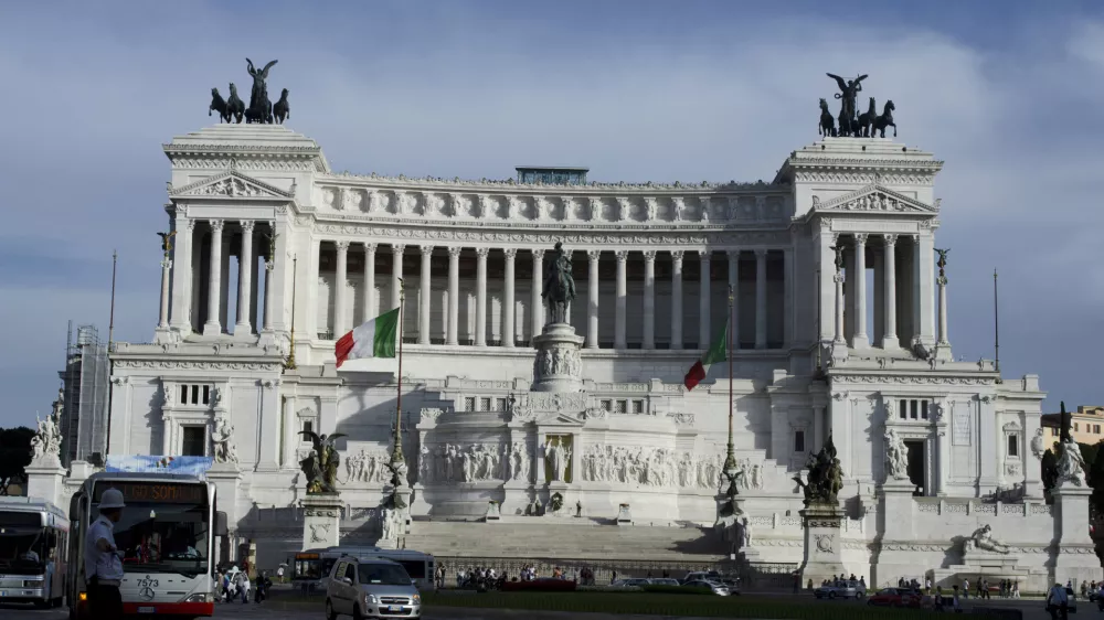 Italija, Rim, parlament, stavba. Foto: Reuters/Alamy