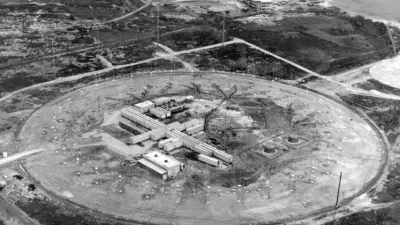 Nekdanja ameriška baza v Grčiji pri kraju Nea Makri