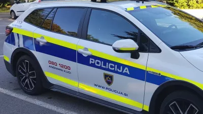 policijsko vozilo policija simbolična