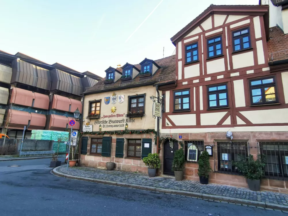 Najstarej&scaron;a &scaron;e delujoča klobasarna v Nemčiji.  / Foto: Miha First