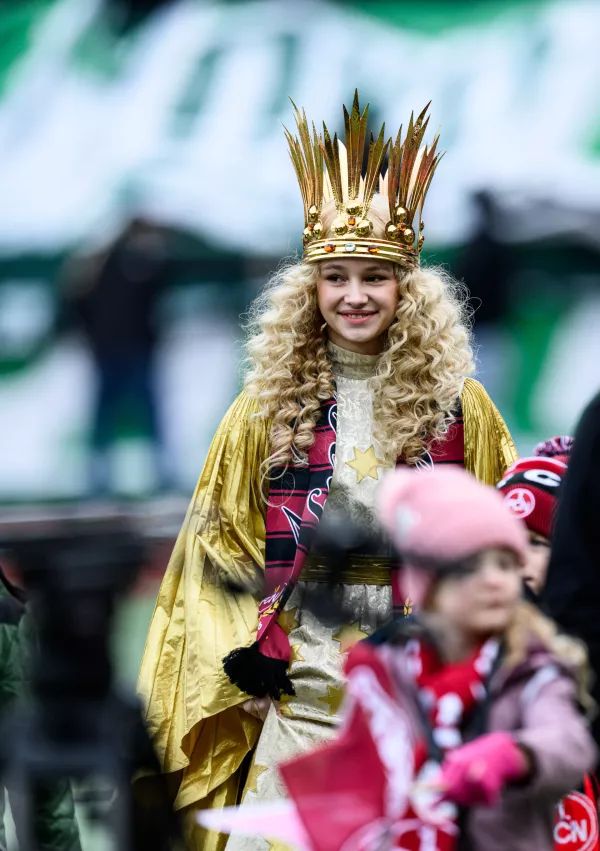 Nora Falk je leto&scaron;nje božično dete. / Foto: Bundesliga Collection via Getty Images