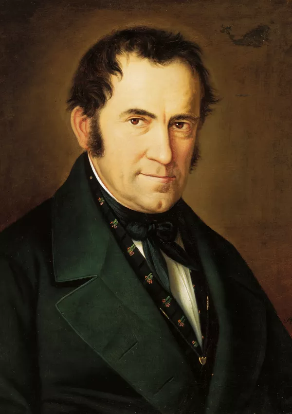 Avstrijski učitelj, organist in skladatelj Franz Xaver Gruber (1787-1863), ki je uglasbil najbolj popularno božično pesem Sveta noč. / Foto: Wikipedija