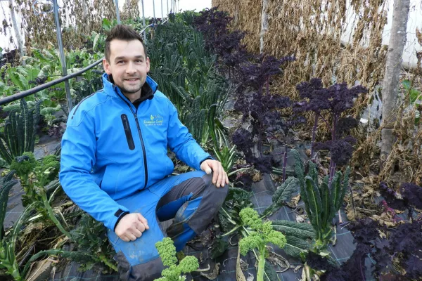 Ale&scaron; Čadež. inovativni mladi kmet / Foto: Katja Petrovec