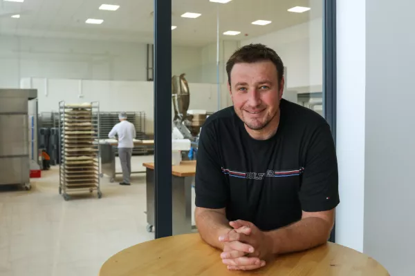 - 16.09.2025. - Matjaž Smodi&scaron;, biv&scaron;i ko&scaron;arkar, podjetnik, direktor tovarne pizz Kralj Matjaž.//FOTO: Bojan Velikonja / Foto: Bojan Velikonja