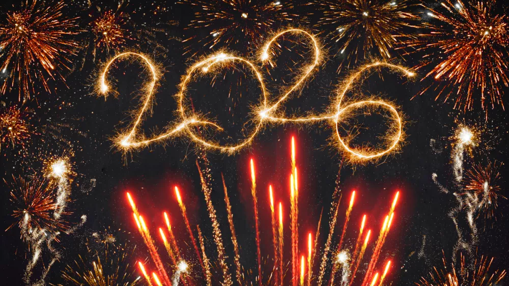 Srečno novo leto &hellip; na prav poseben način. / Foto: Istock