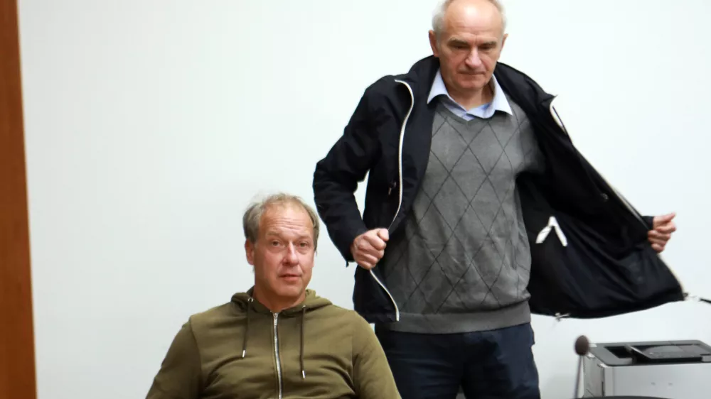 07.10.2025 - sodi&scaron;če, obtoženi, Robert Zava&scaron;nikFoto: Tomaž Skale 