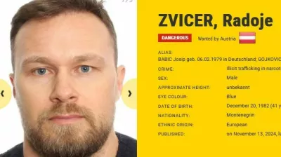 Radoje Zvicer, vodja zloglasnega črnogorskega kavaškega klana, se je znašel na seznamu najbolj iskanih Evropejcev. 