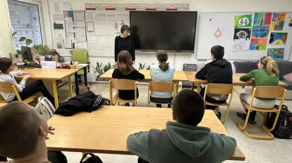 Učilnica v O&Scaron; Roje F O&Scaron; Roje