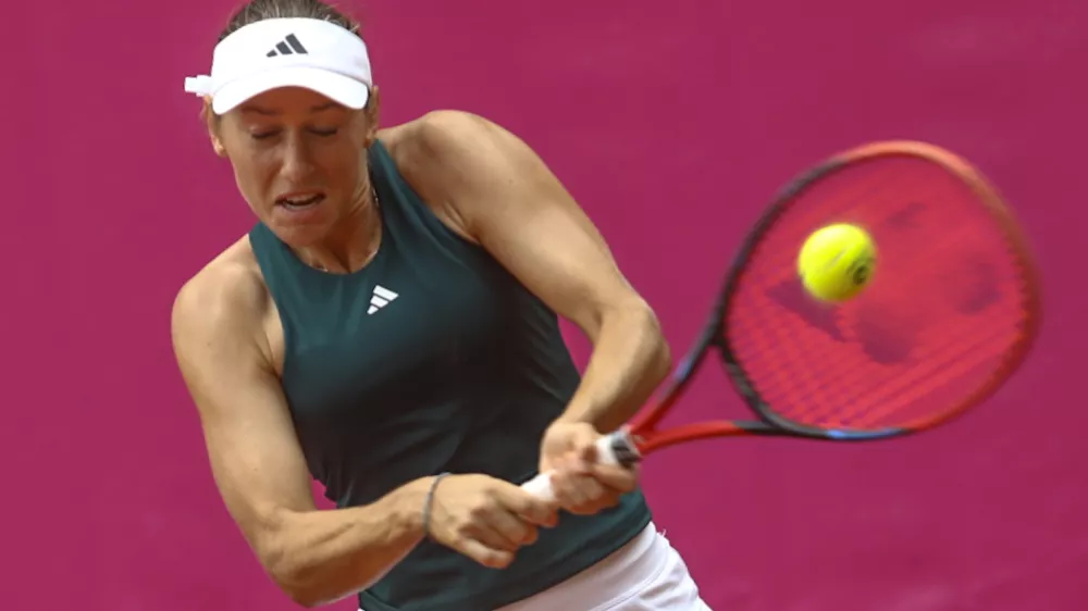 Kaja Juvan 14.9.2025 - tenis turnir WTA Tivoli Ljubljana&nbsp;Foto: LUka Cjuha