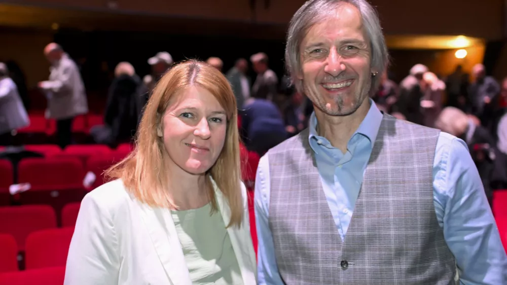 Ur&scaron;a Zgojznik Uro&scaron; Macerl04.10.2025 - Redni kongres stranke Levica, na katerem bodo začeli postopke za imenovanje novega vodstva in potrjevali predvolilni sporazum o sodelovanju z zunajparlamentarno stranko VesnaFOTO: Nik Erik Neubauer