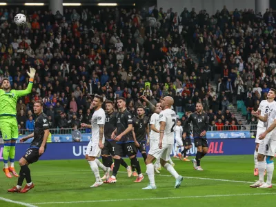 15.11.2025 - Nogomet reprezentanca slovenije- kvalifikacije za svetovno prvenstvo - Slovenija in Kosovo - stadion StožiceFoto: Luka Cjuha