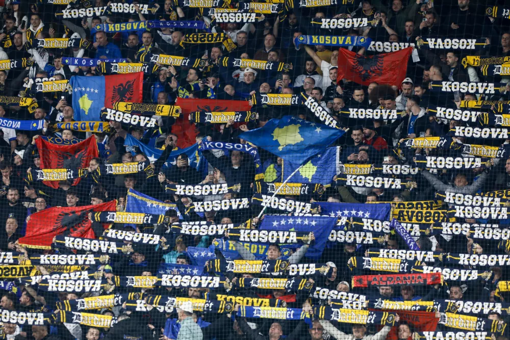 15.11.2025 - Nogomet reprezentanca slovenije- kvalifikacije za svetovno prvenstvo - Slovenija in Kosovo - stadion StožiceFoto: Luka Cjuha