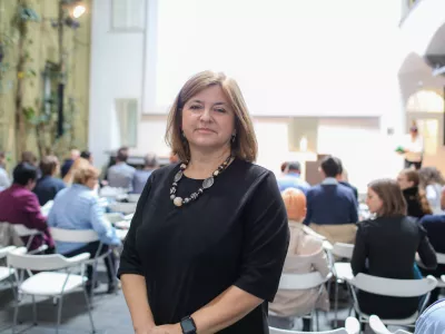 14.11.2025. Helena Dobrovoljc, slavistka, avtorica pravopisa 8.0. Foto: Bojan Velikonja 