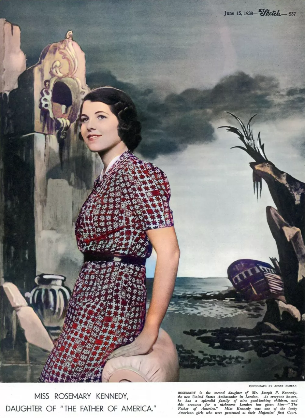 Studijska fotografija Rosemary Kennedy. Foto: profimedia