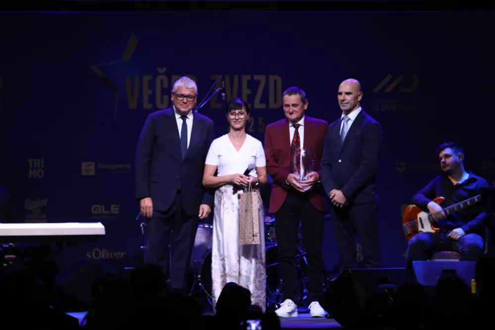 17.11.2025 - Večer zvezd - slavnostna podelitev nagrad najbolj&scaron;im kolesarjem in kolesarkam v Sloveniji. KolesarstvoFoto: Luka Cjuha