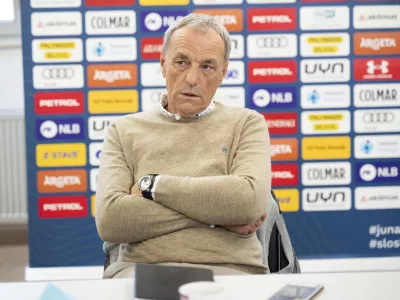 Dušan Blažič, predsednik strokovnega sveta24.04.2025 Neformalno medijsko druženje na sedežu Smučarske zveze Slovenije FOTO: Nik Erik Neubauer