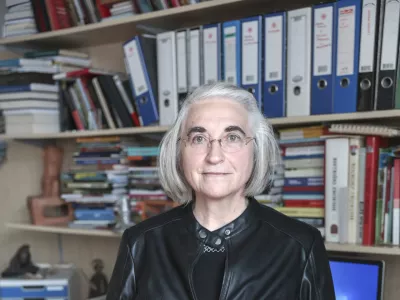 - 07.03. 2024 - bivša ministrica za obrambo in predavateljica na FDV Ljubica Jelušič //FOTO: Jaka Gasar