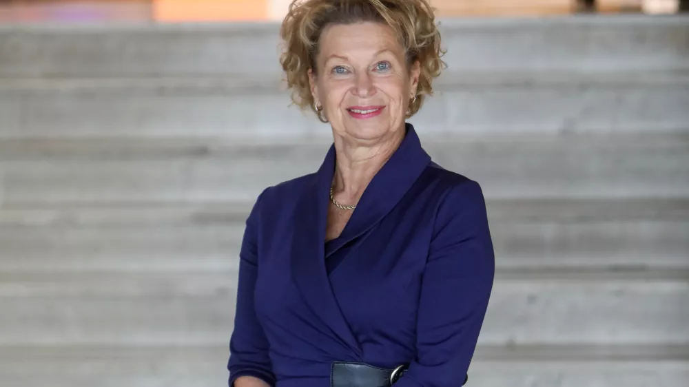 - 20.11.2025. - Branka Smole, direktorica Gledali&scaron;ča Tone Čufar na Jesenicah.//FOTO: Bojan Velikonja