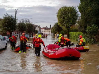 Friuli Venezia Giulia, Italy: Friuli Venezia Giulia, bad weather, emergency, flooding in much of the region, Versa town,Image: 1052984354, License: Rights-managed, Restrictions: * Italy Rights OUT *, Model Release: no