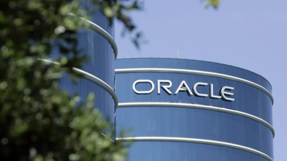 FILE - The exterior of Oracle Corp. headquarters is pictured in Redwood City, Calif., June 26, 2007. (AP Photo/Paul Sakuma, File)