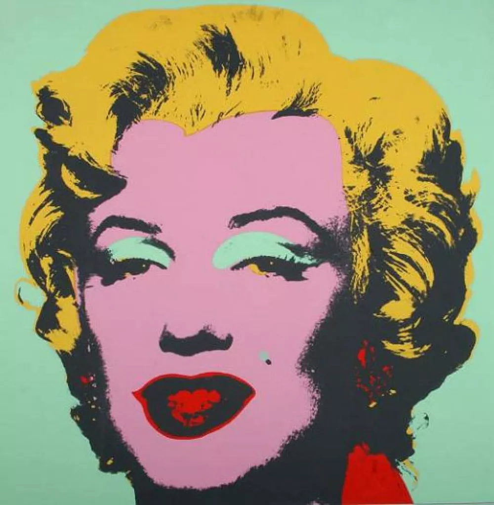 grafika Marilyn Monroe, avtor: Andy Warhol