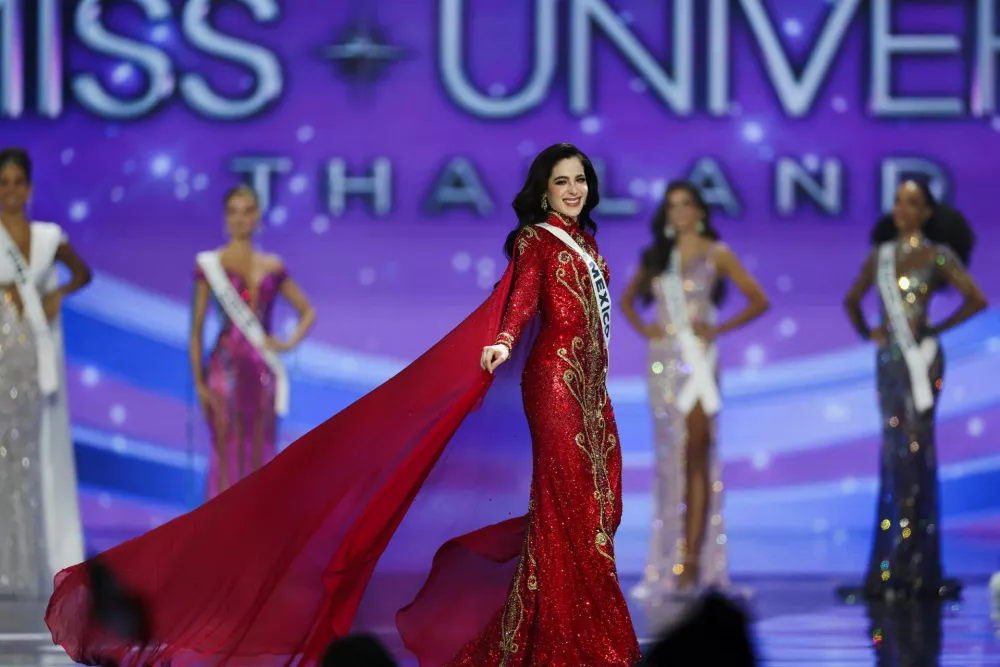 Fatima Bosch of Mexico takes part in the 74th Miss Universe pageant in Bangkok, Thailand, November 21, 2025. REUTERS/Chalinee Thirasupa