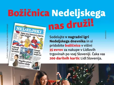 Božičnica se vrača! Lidl in Nedeljski podarjata 35 € – ujemite svoj kupon!