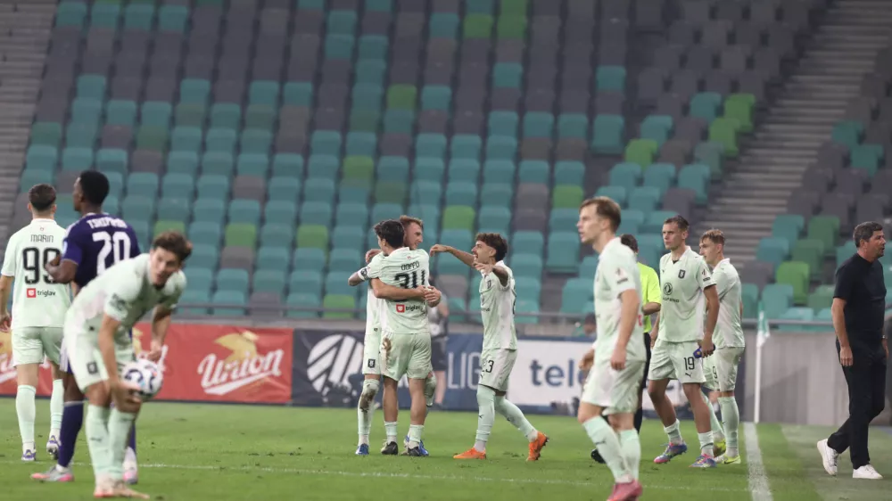 31.08.2025 - Nogomet - Stadion Stožice - derbi Olimpija Maribor Foto: Luka Cjuha
