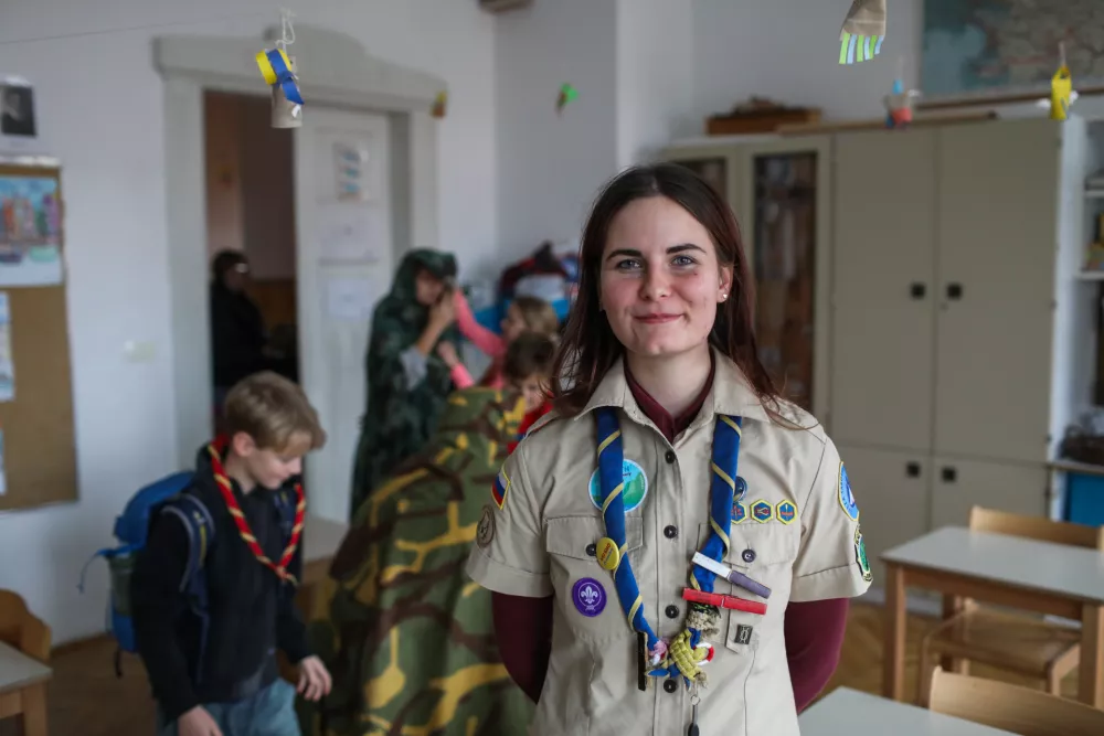 - 22.11.2025. - Srečanje medvedkov in čebelic. Delavnice za otroke Mestne Zveze Tabornikov na OŠ Vič v Ljubljani.//FOTO: Bojan Velikonja