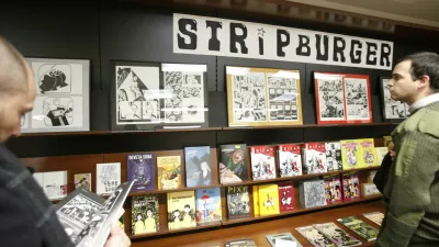 - razstave stripov slovenskih avtorjev, ki so pri Stripburgerju izdali tudi samostojna dela - ///FOTO: Luka Cjuha