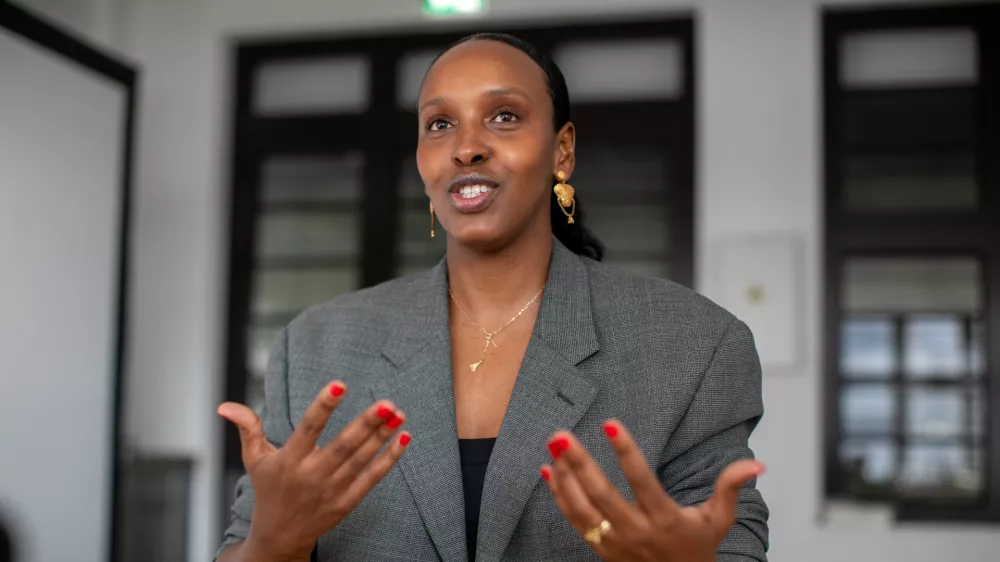 12.11.2025 - Hawa Hassan je somalijsko-ameri&scaron;ka avtorica in kuharica.Foto: Luka Cjuha / Foto: Luka Cjuha