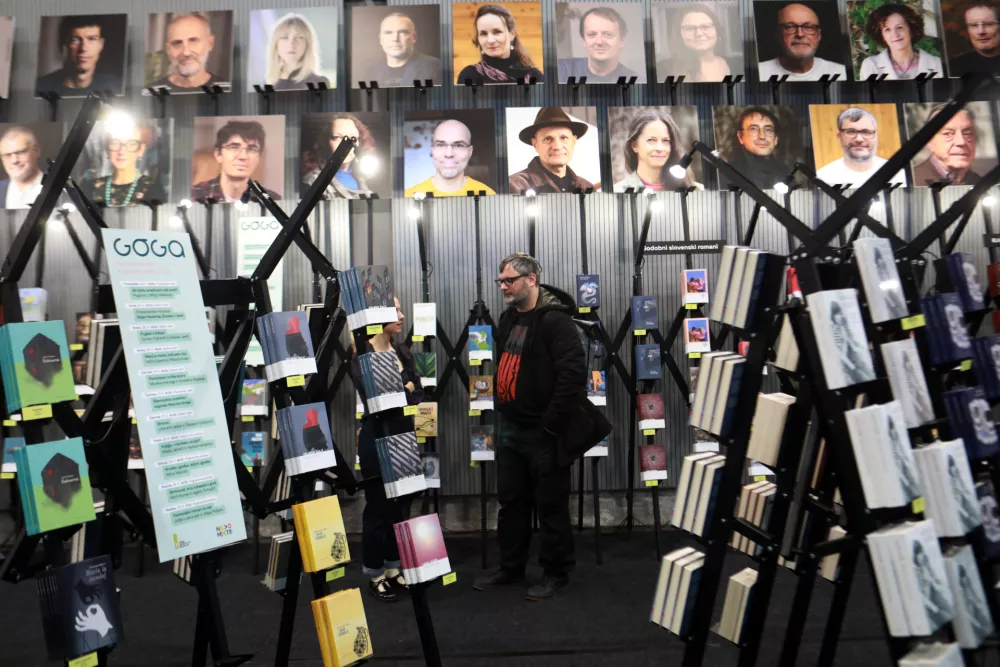 24.11.2025 - Slovenski knjižni sejem, GRAljoša HarlamovFoto: Tomaž Skale