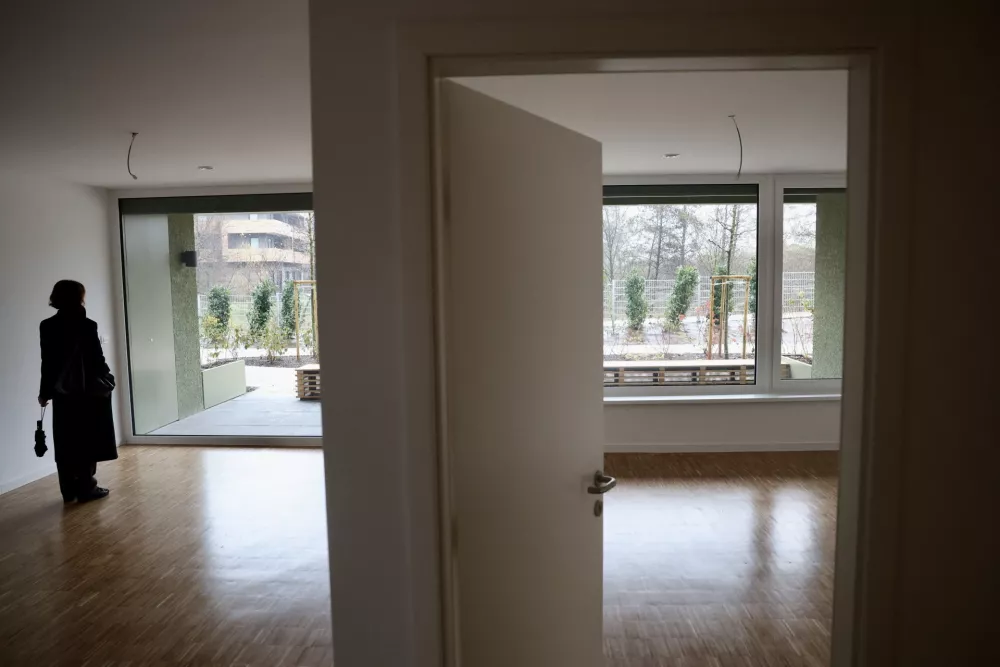 Stanovanja imajo teraso in pogled na zelene povr&scaron;ine. Foto: Jaka Gasar