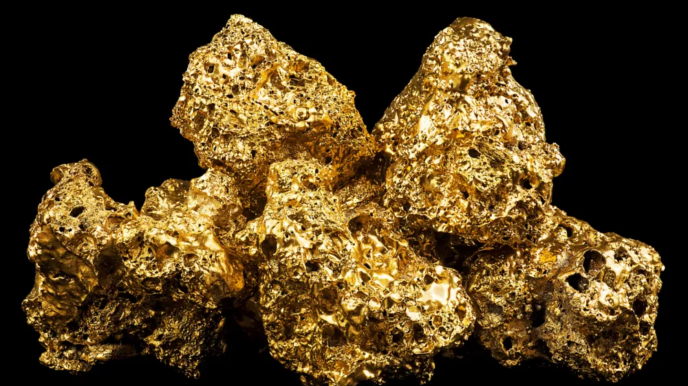 Iz rudnikov lahko potegnejo tudi takšne kose zlata. Slika je simbolična. / Foto: Istock