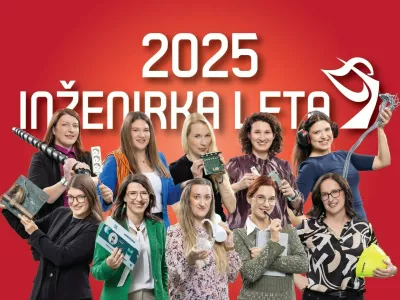 Deset nominirank za inženirko leta 2025. Foto: STA