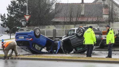 prometna nesreča šmartinska cesta foto luka cjhha