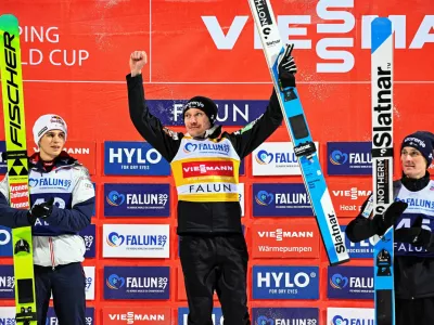 Lanišek in Prevc za sanjski slovenski dan