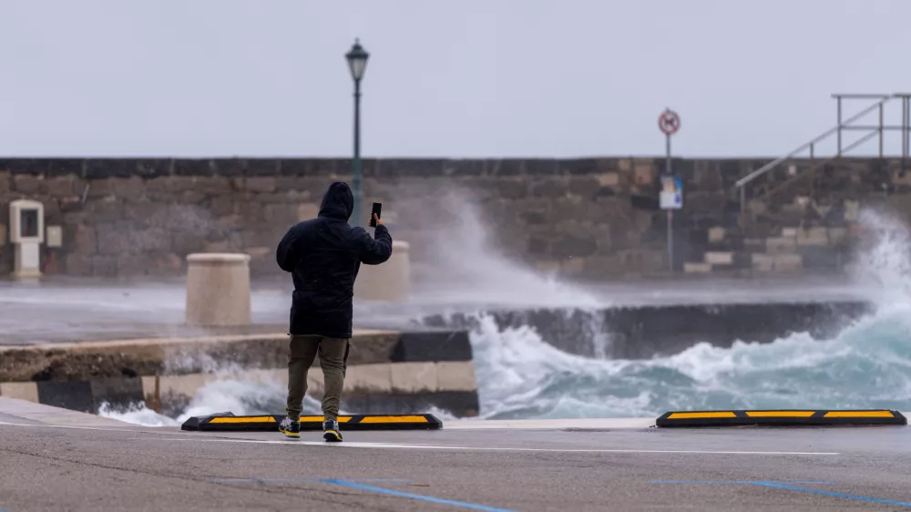 Hrvaška, burja. Foto: Pixsell