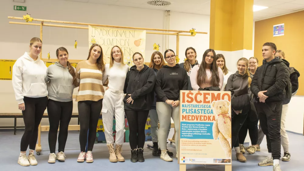Dijaki iščejo najstarejšega medvedka na Koroškem