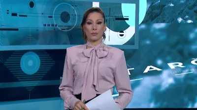 Erika Žnidaršič med nedavno oddajo / Foto: Zajem Zaslona