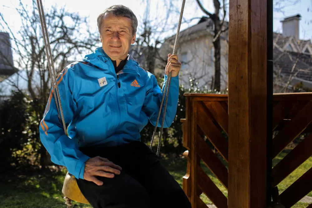 ﻿- 15.03.2017 - Miran Tepeš, nekdanji smučarski skakalec - pomočnik direktorice tekem svetovnega pokala smučarskih skakalk     //FOTO: Jaka Gasar