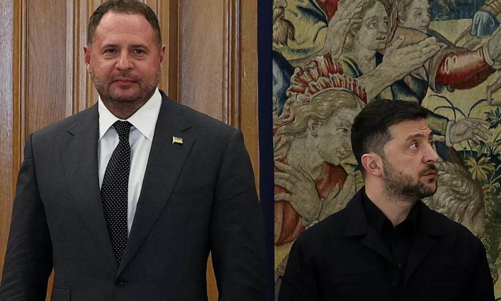 Preiskava korupcije odnesla vodjo kabineta Zelenskega