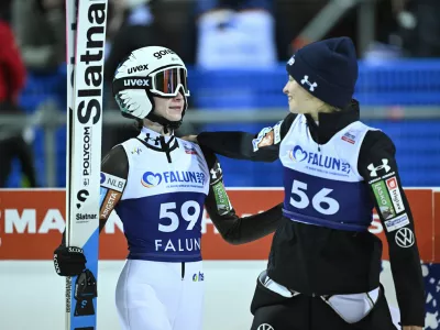 Nika Prevc le za nepremagljivo Nozomi Marujama