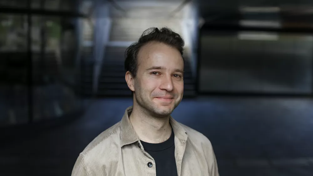 2.4.2025 - Nik Škrlec, slovenski dramski igralec in televizijski voditelj,Foto: Luka Cjuha