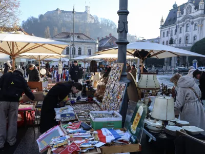 - 30.11.2025 - bolšji sejem, Kongresni trg//FOTO: Jaka Gasar