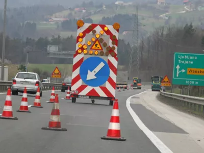 - štajerska avtocesta - Vransko - gradbišče DARS///FOTO: Luka Cjuha