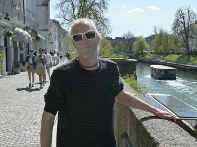 Dejc Korošec iz SpinVynila / Foto: Jure Engelsberger