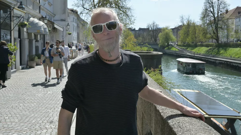 Dejc Korošec iz SpinVynila / Foto: Jure Engelsberger